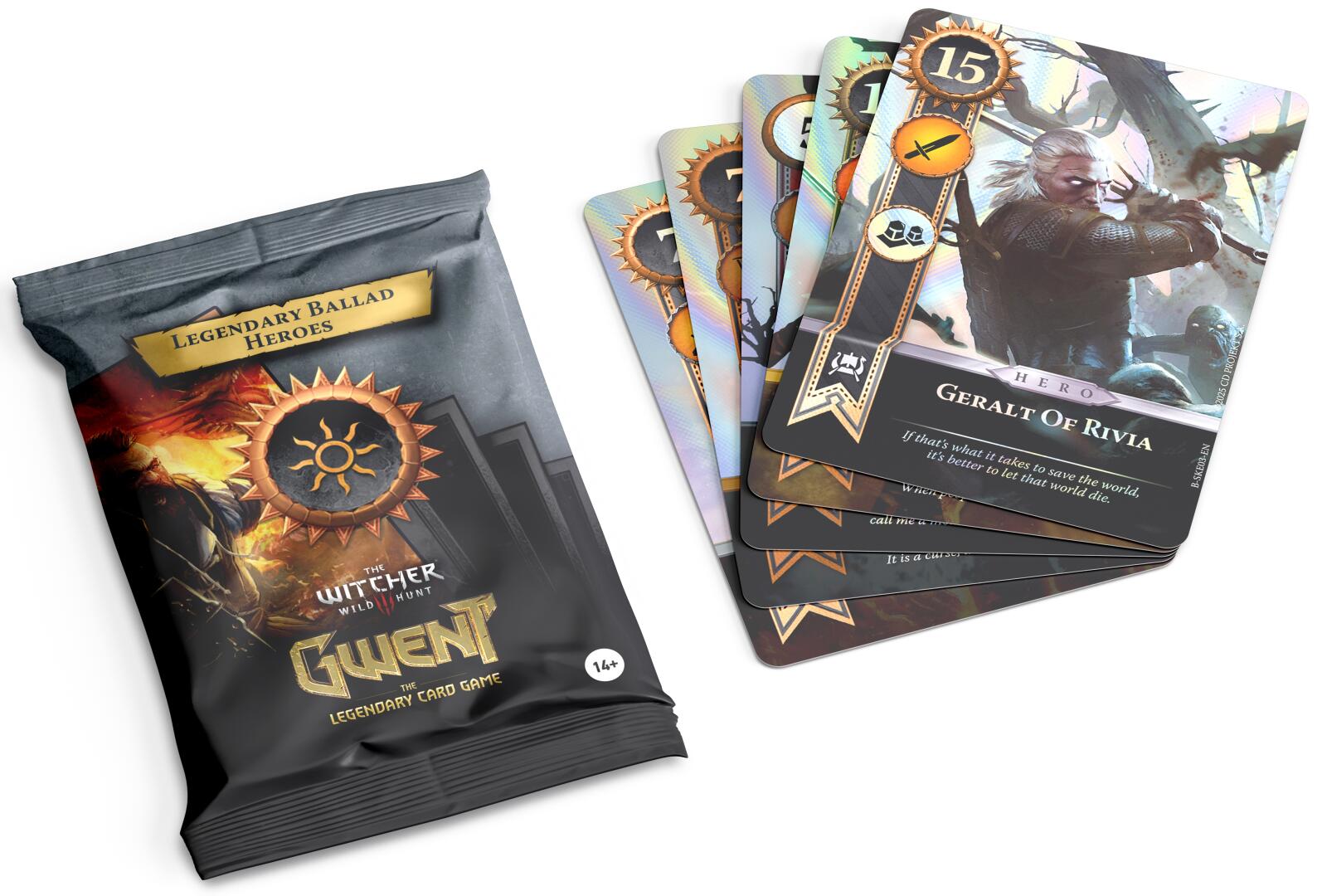 The Witcher : Gwent The Card Game - Legendary Ballad Nilfgaard Card Set